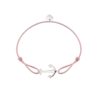AVENUE SCHMUCK WISH 'anchor' -rose silver