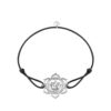 AVENUE SCHMUCK WISH 'lotus' -black silver