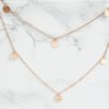 Double Necklace Roségold - AVENUE SCHMUCK