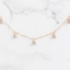 Multi Diamond Chocker Roségold - AVENUE SCHMUCK